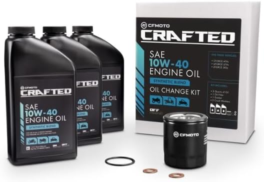 CF-MOTO OFF-ROAD10W-40 ENGINE OIL CHANGE KIT FOR CFORCE UFORCE ZFORCE 3 QUART #CF852021-00816