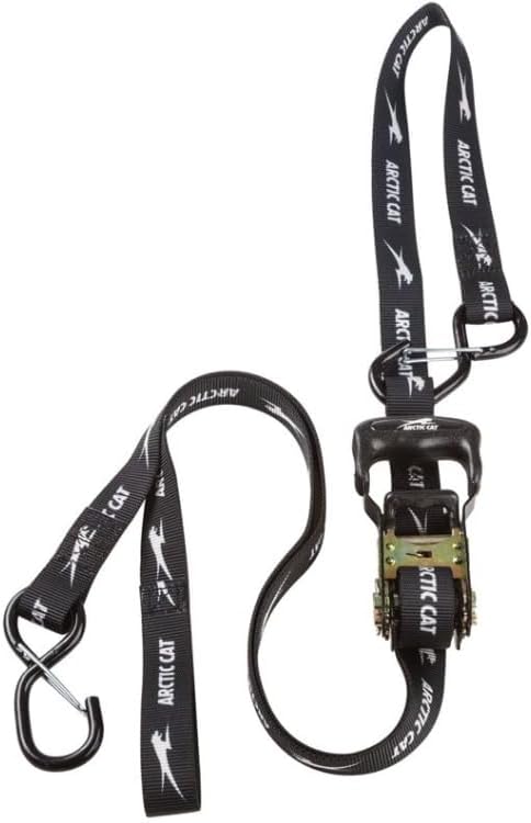 OEM Compatible Arctic Cat Heavy Duty Rachet Tiedowns with Safety Clip Hooks 1200 lbs.