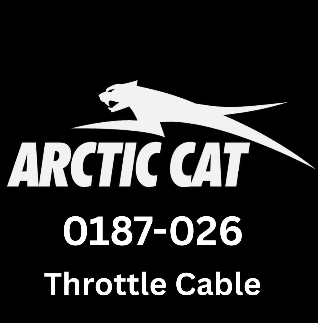 ARCTIC CAT THROTTLE CABLE FOR 70'S JAG CHEETAH LYNX 0187-026