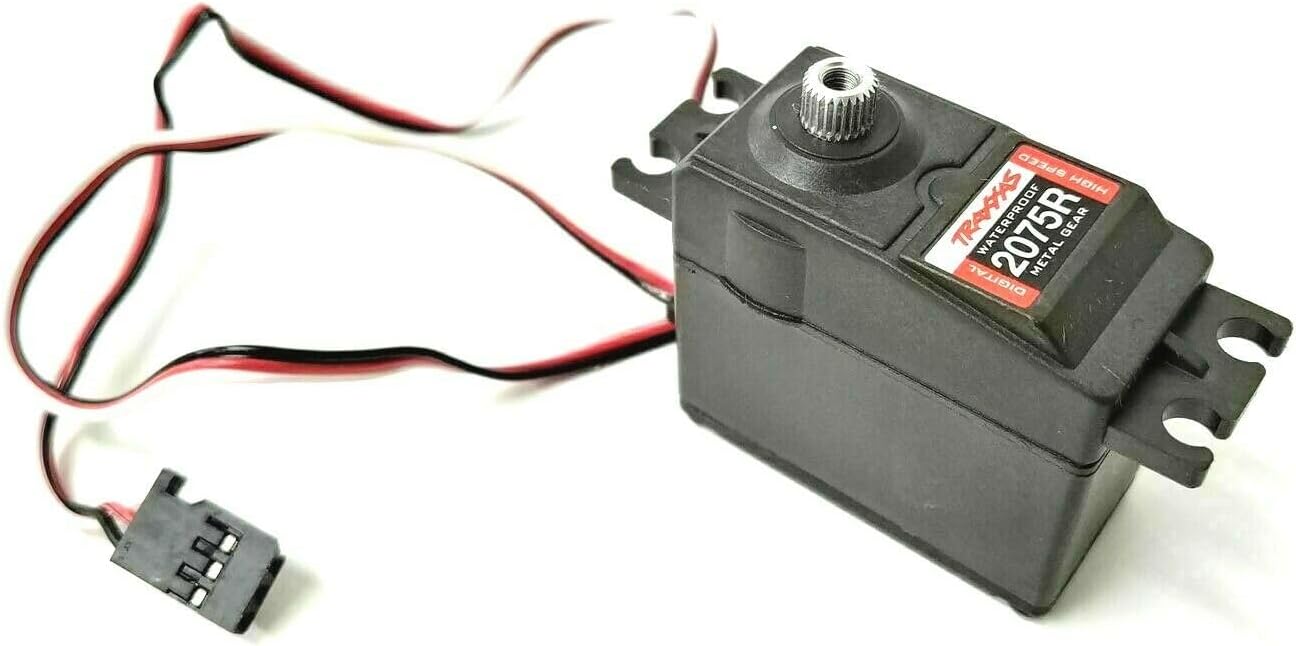 Traxxas 2075R Digital High Speed Torque Metal Gear Ball Bearing Waterproof Servo, 125 Ounces of Torque at 6V, Blue
