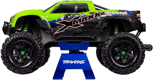 Traxxas 8797 Blue Aluminum X-Truck Stand for X-Maxx and XRT