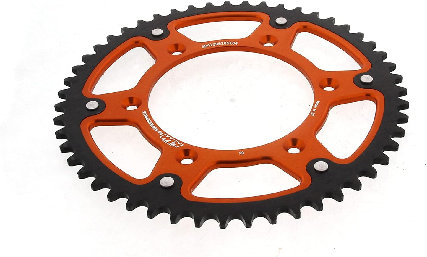 KTM PowerParts Supersprox 2K Rear Sprocket - Orange, 520 / 51T