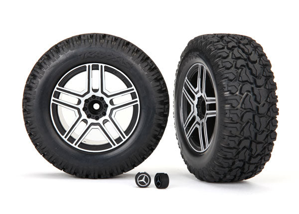TRX-4 Mercedes-Benz G 500 2.6" Wheels & Tires (2)
