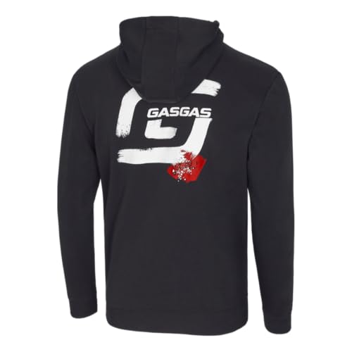 GASGAS Full Gas Zip Hoodie Black