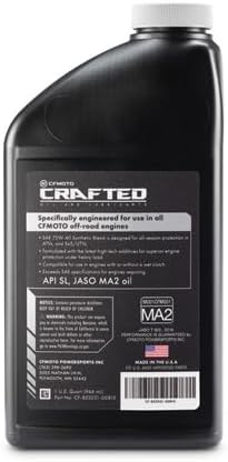 FULL SYNTHETIC GEAR OIL 75W-90 FOR CF-MOTO ATV'S & UTV'S 1 QUART