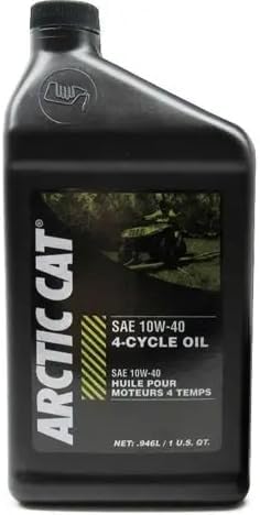 10W-40 ATV 4-Stroke Oil For Arctic Cat ATV's 1 Quart 0436-005
