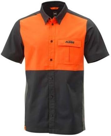 KTM Mechanic Shirt (US, Alpha, Medium, Orange)