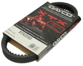 DAYCO XTX ATV Belt for Various Kymco 2015-2016 Maxxer, UXV, MXU, Arctic Cat 2008-2017 Alterra, 500, Prowler, 450 XC, 450, 400, TRV, XT, Core, 350, 425i, 425, 366 SE, H1 Models XTX2243