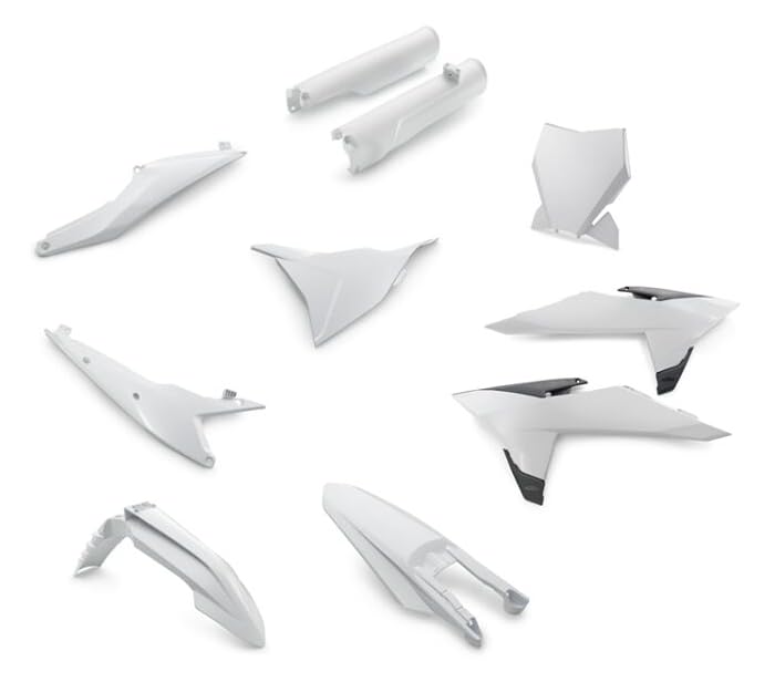 KTM Plastic Parts Body Kit, Ceramic White, 00010000429K
