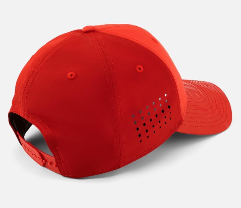 Team Curved Snapback Cap 3GG250023200 (RED)