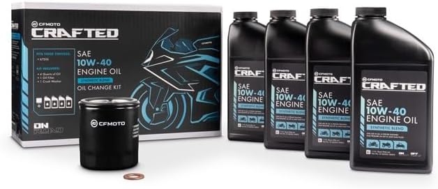 CF-MOTO 10W40 MOTORCYCLE OIL CHANGE KIT FOR CFMOTO 675SS CF-852021-00819 (SEE FITMENT)