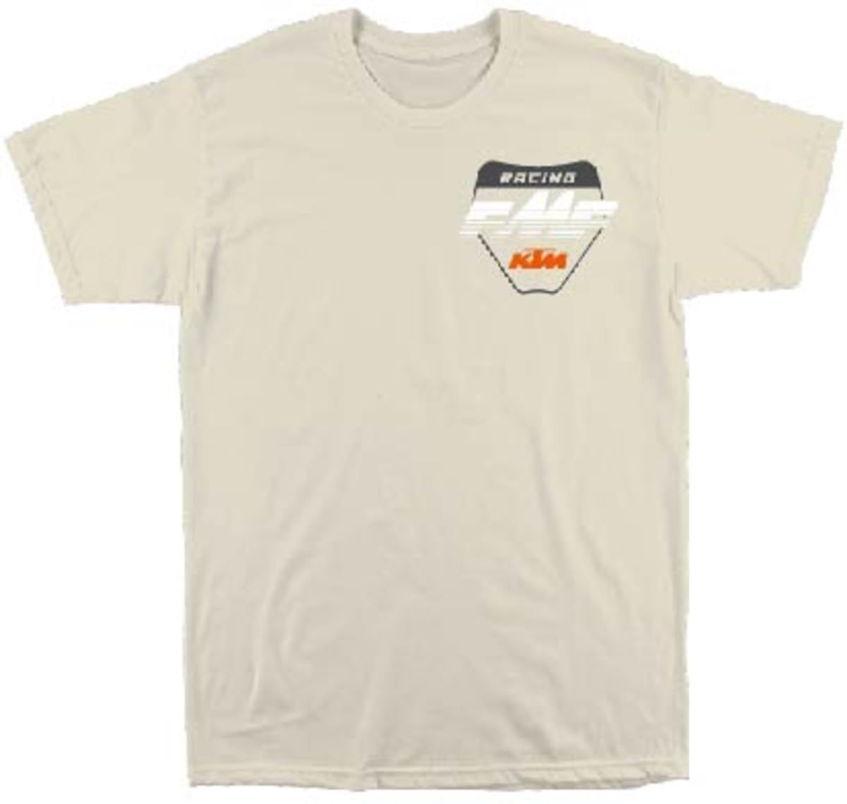 KTM Men's FMF Plated Graphic T-Shirt, Natural, Black & Charcoal, S-XXL