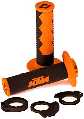KTM Closed Lock On Hand Grip Set, 300, 350, 450, 500, XC, XC-W, SX-F, EXC-F, 1999-2016 (78102924000)