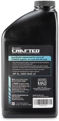 CF-MOTO 10W40 MOTORCYCLE OIL CHANGE KIT FOR CFMOTO 2022 700CL-X 700CL-X SPORT CF-852021-00817 (SEE FITMENT)