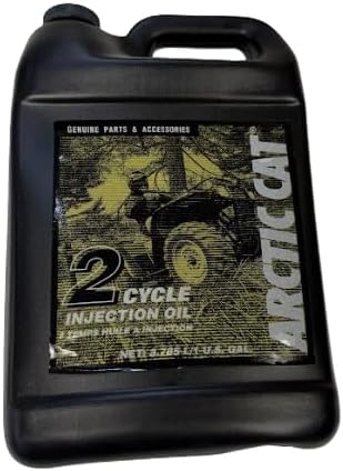 Arctic Cat 2-Cycle Injection Oil for ATV, 1 Gallon, 32 Fluid Ounces