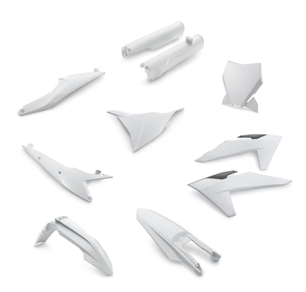 KTM Plastic Parts Kit (SX/XC) (125-450) (2023+) (white) - 00010000367K