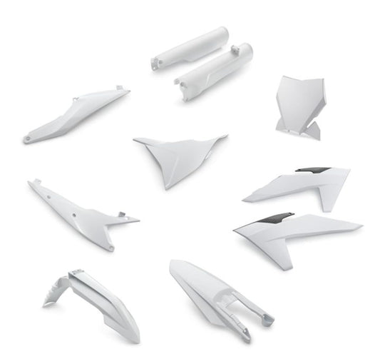 KTM Plastic Parts Kit (SX/XC) (125-450) (2023+) (white) - 00010000367K