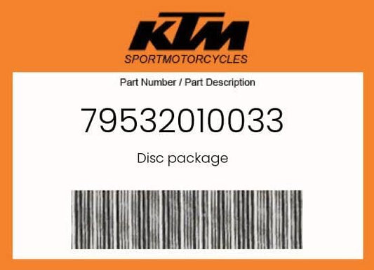 NEW OEM KTM CLUTCH KIT 79532010033
