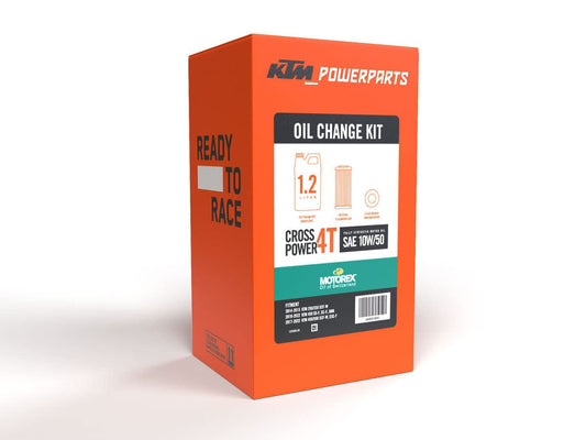 KTM/Motorex Oil Change Kit 10W/50 (1.2L) 3-pack