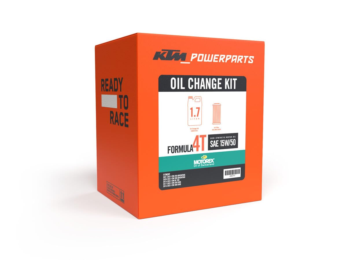 KTM/Motorex Oil Change Kit 15W/50 (1.7L) - U6923151