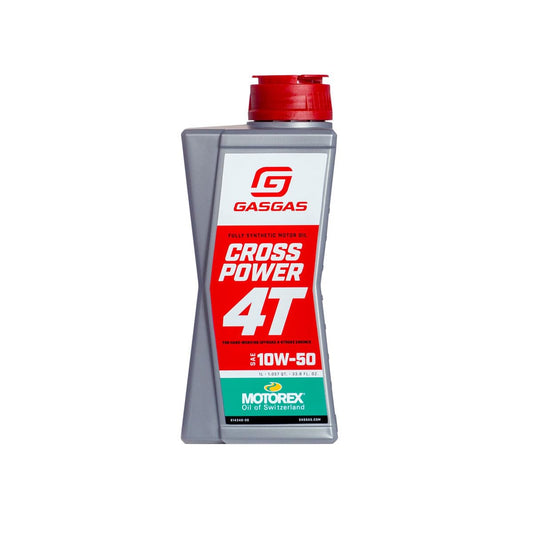 GasGas/Motorex Cross Power 4T 10W/50 (1.0L) 10-pack - U7121022