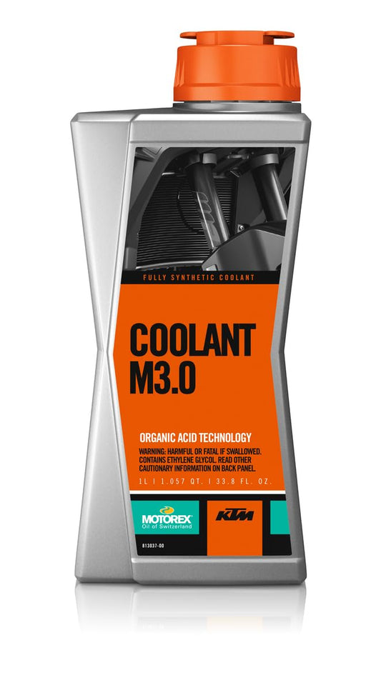 KTM / Motorex Coolant M3.0 Ready to Use (1.0L) 3-Pack - U6920035