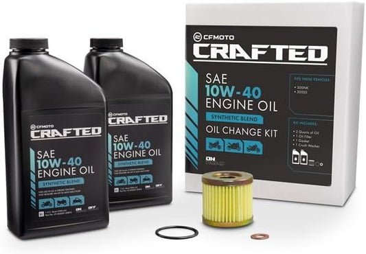 CF-MOTO 10W40 MOTORCYCLE OIL CHANGE KIT FOR CFMOTO 2022 700CL-X 700CL-X SPORT CF-852021-00817 (SEE FITMENT)