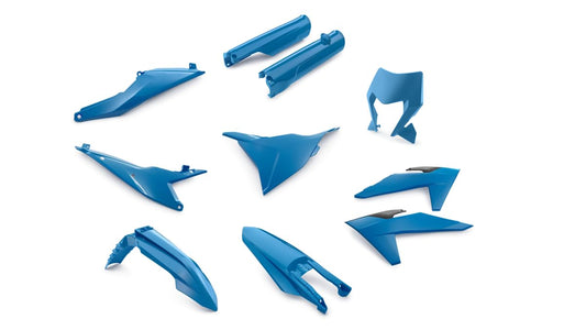 KTM Plastic Parts Kit (XCW/EXC) (150-500) (2024+) (white) - 00010000386K