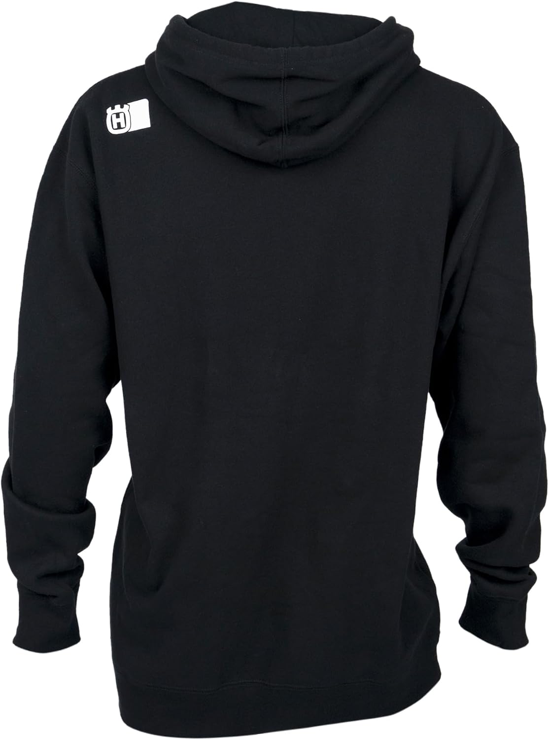Husqvarna Motorcycles Men's Stacked Logo Hoodie, Black
