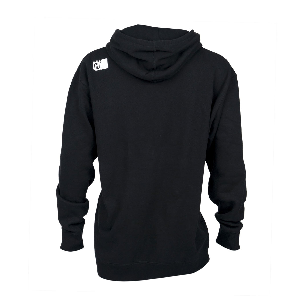 Husqvarna Motorcycles Men's Stacked Logo Hoodie, Black