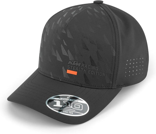 KTM Genuine Racing Stealth Curved Cap Black Snapback 3PW260015500