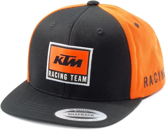 KTM Kids Team Flat Cap with Snapback Orange & Black 100% Cotton 3PW240002700