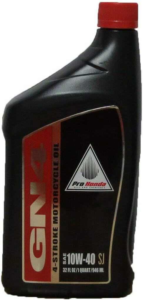 Honda GN4 10w40 ATV / UTV / Motorcycle 4-Stroke Engine Oil - 1 Case (12 Quarts)