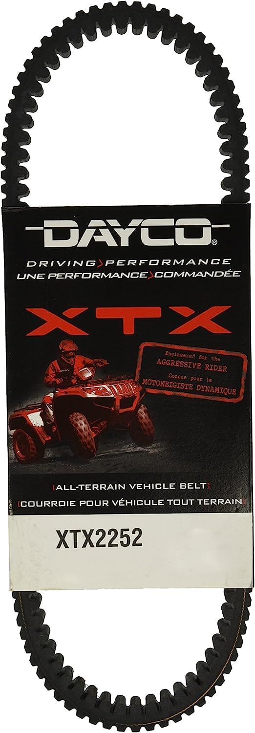 DAYCO XTX ATV Belt for Various Polaris 2012-2016 ACE, Ranger, and RZR Models XTX2252