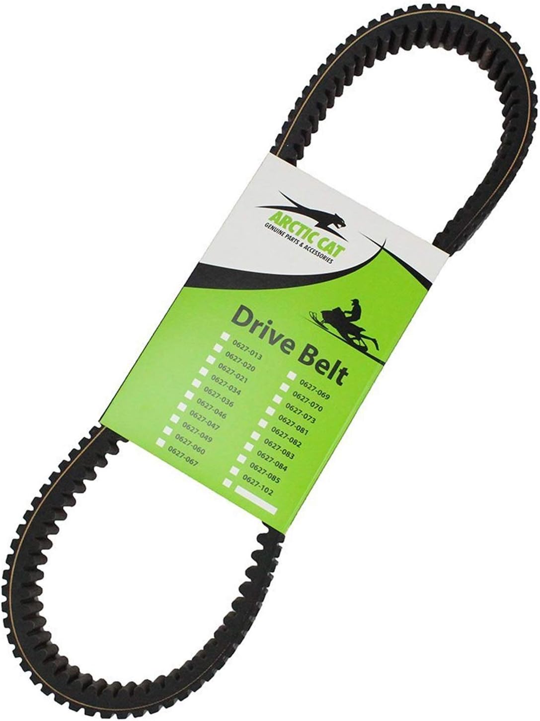 Arctic Cat 0627-111 BELT,DRIVE-DCVS N8 38.3W X 1234C , Black