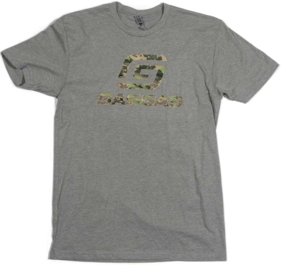 Camo Fill Logo Graphic T-Shirt, Green, Grey Heather & Black, S-XXL