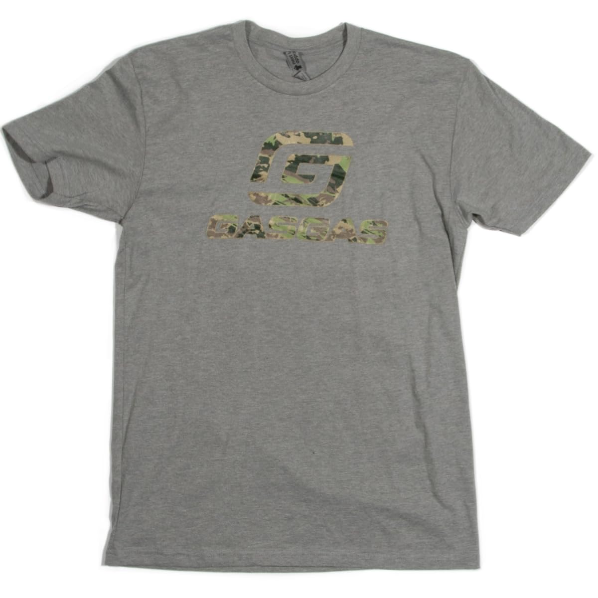 Camo Fill Logo Graphic T-Shirt, Green, Grey Heather & Black, S-XXL