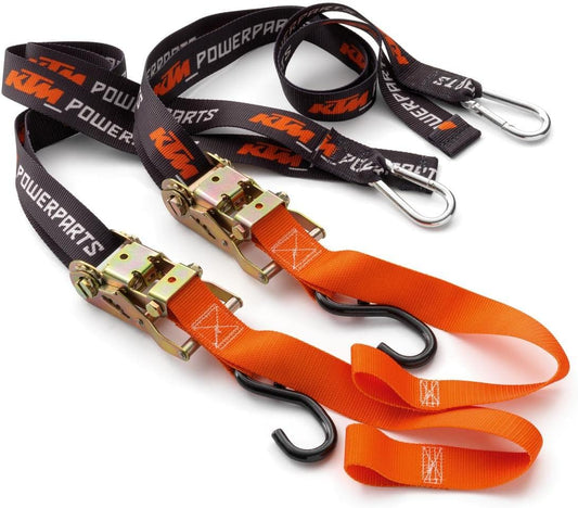 FBA KTM Soft Tie Down Set with Ratchet - U6910048