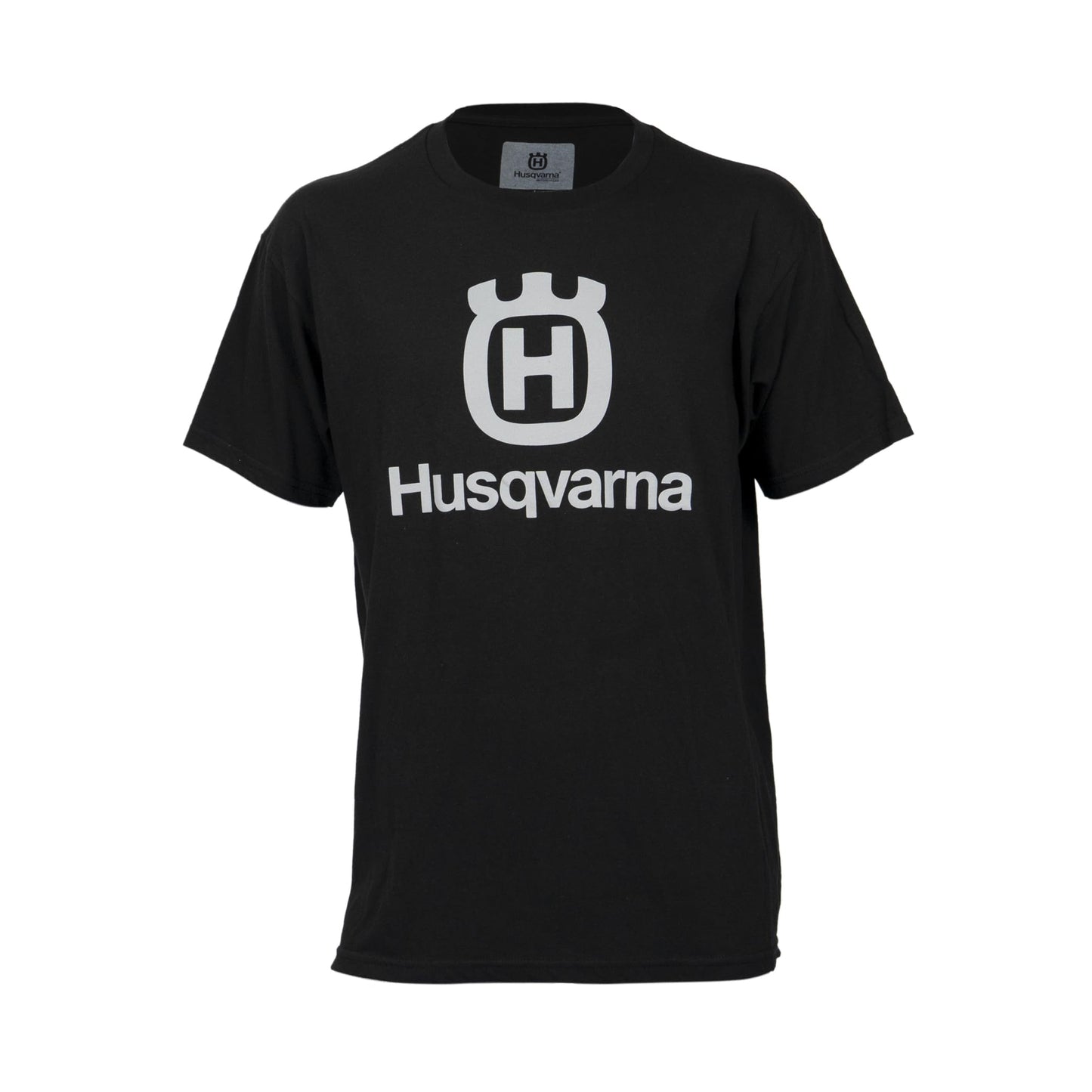 Husqvarna Motorcycles Stacked Logo Tee, Black