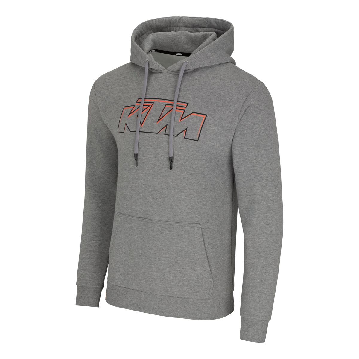 KTM ESSENTIAL HOODIE LIGHT GREY MELANGE