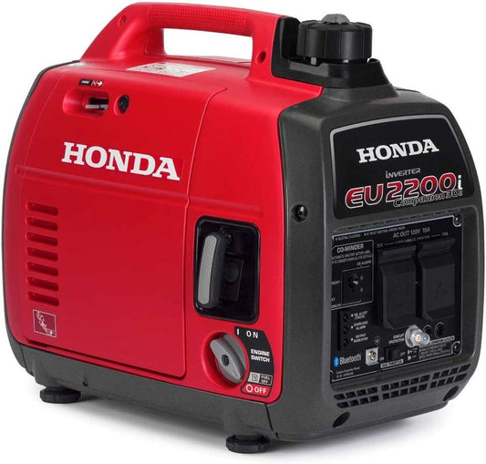 Honda EU2200ITAN1 2200-Watt 120-Volt Companion Super Quiet Portable Inverter Generator with CO-Minder - 49-State