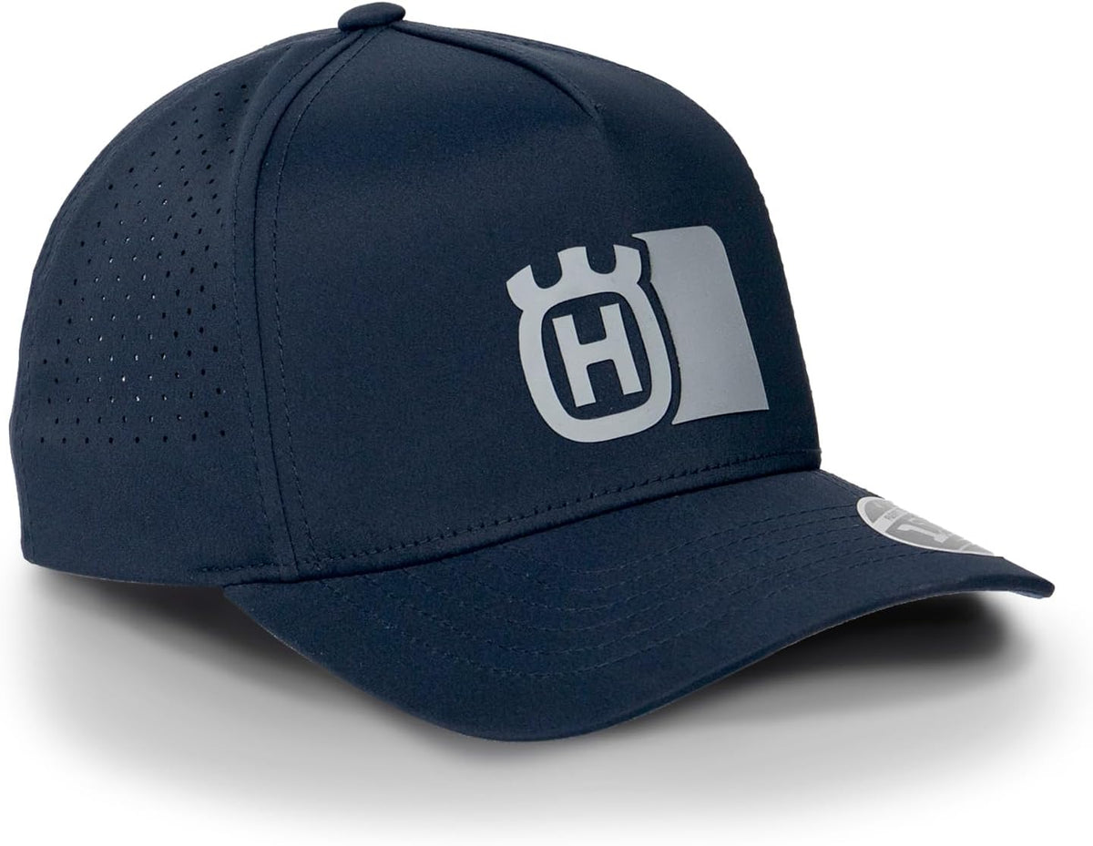 Husqvarna Motorcycles Origin 2.0 Hat, One Size, Navy, 3HS250054400