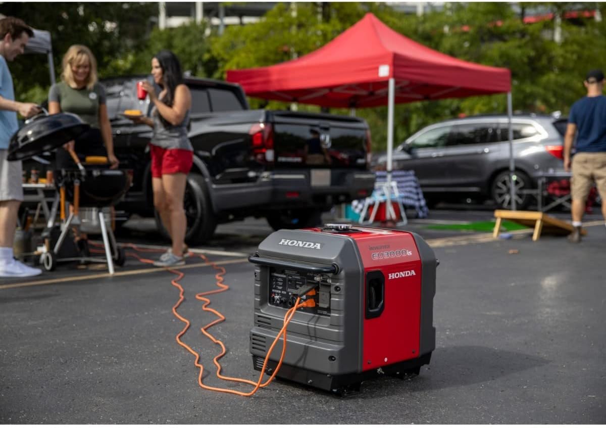 Honda EU3000IS1AN 3000-Watt 120-Volt Inverter Generator with CO-MINDER - 49-State 664270