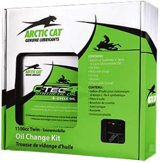 Arctic Cat 4 Stroke 1100cc Snowmobile Oil Change Kit OEM 6639-528