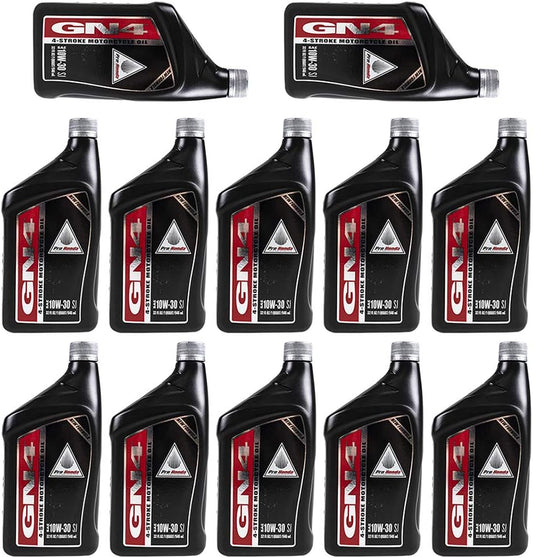 New Genuine Honda GN4 10w30 ATV / UTV / Motorcycle / PWC 4-Stroke Engine Oil - 1 Case (12 Quarts)