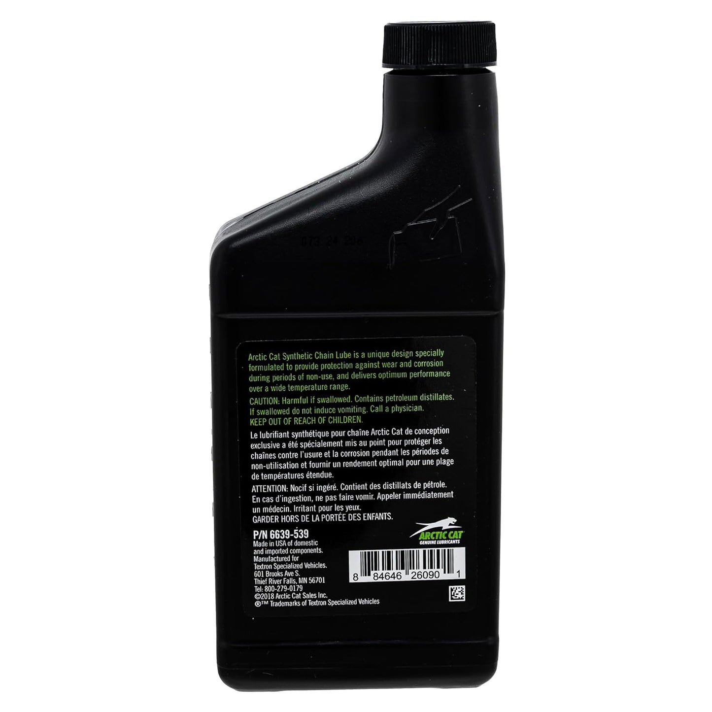 Arctic Cat OEM Chaincase Lubricant SYNTHETIC Chain Lube Gear Oil 15oz. 6639-539
