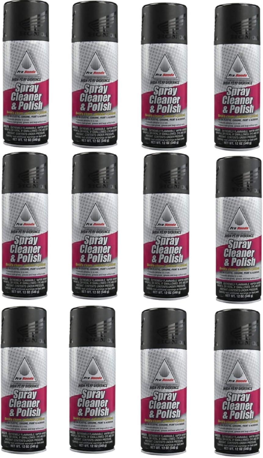 Honda 08732-SCP00 Spray Cleaner & Polish 12oz, Pack Of 12