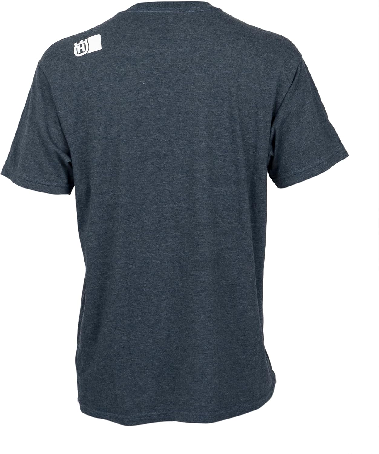 Husqvarna Motorcycles Men's Stacked Logo Tee, Navy