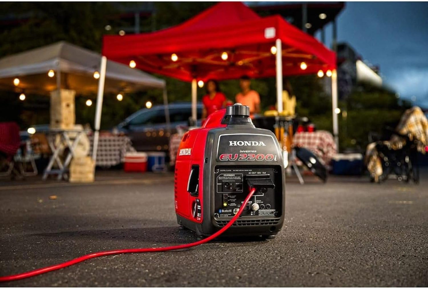 Honda EU2200ITAN 2200-Watt 120-Volt Super Quiet Portable Inverter Generator with CO-Minder