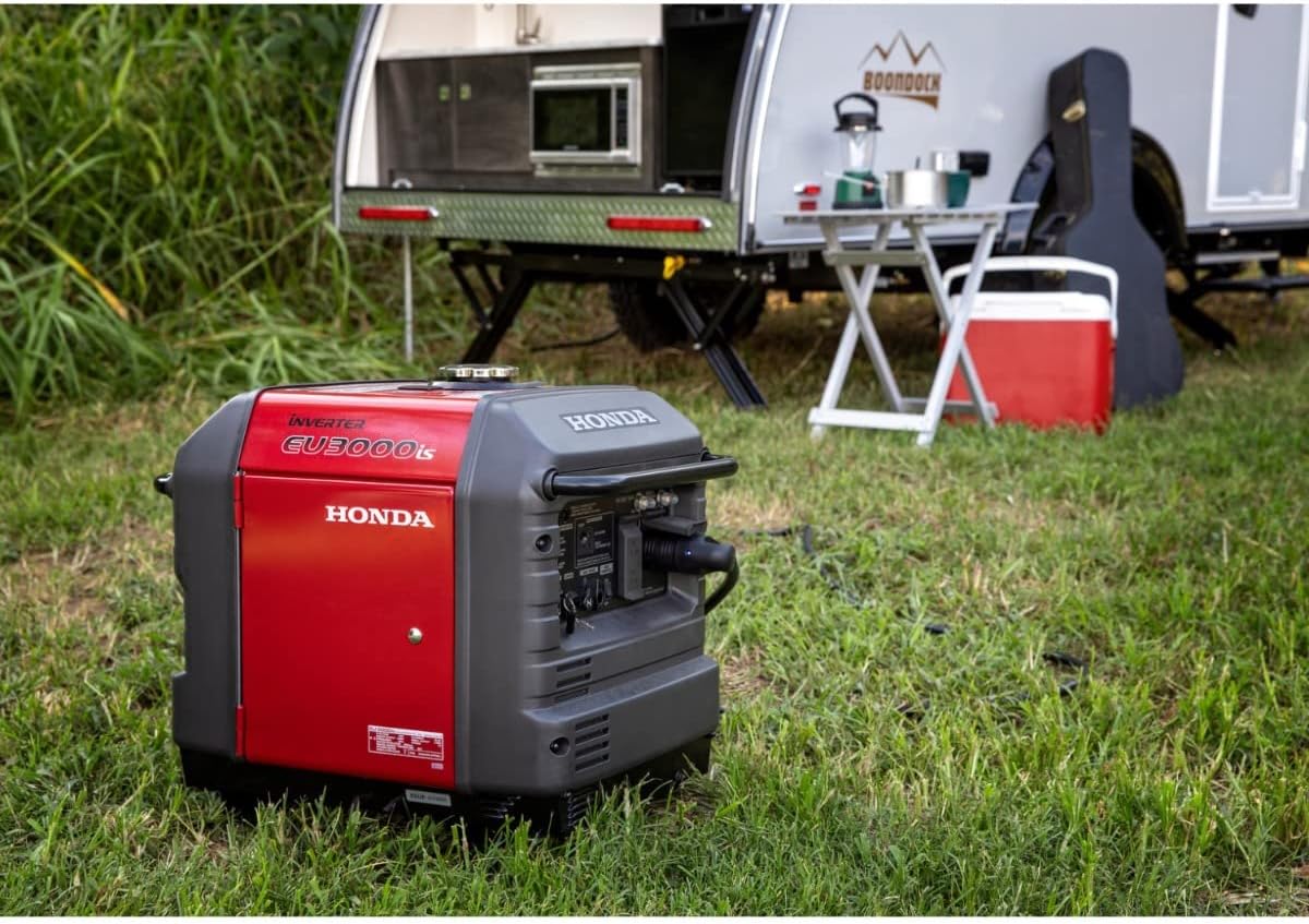 Honda EU3000IS1AN 3000-Watt 120-Volt Inverter Generator with CO-MINDER - 49-State 664270